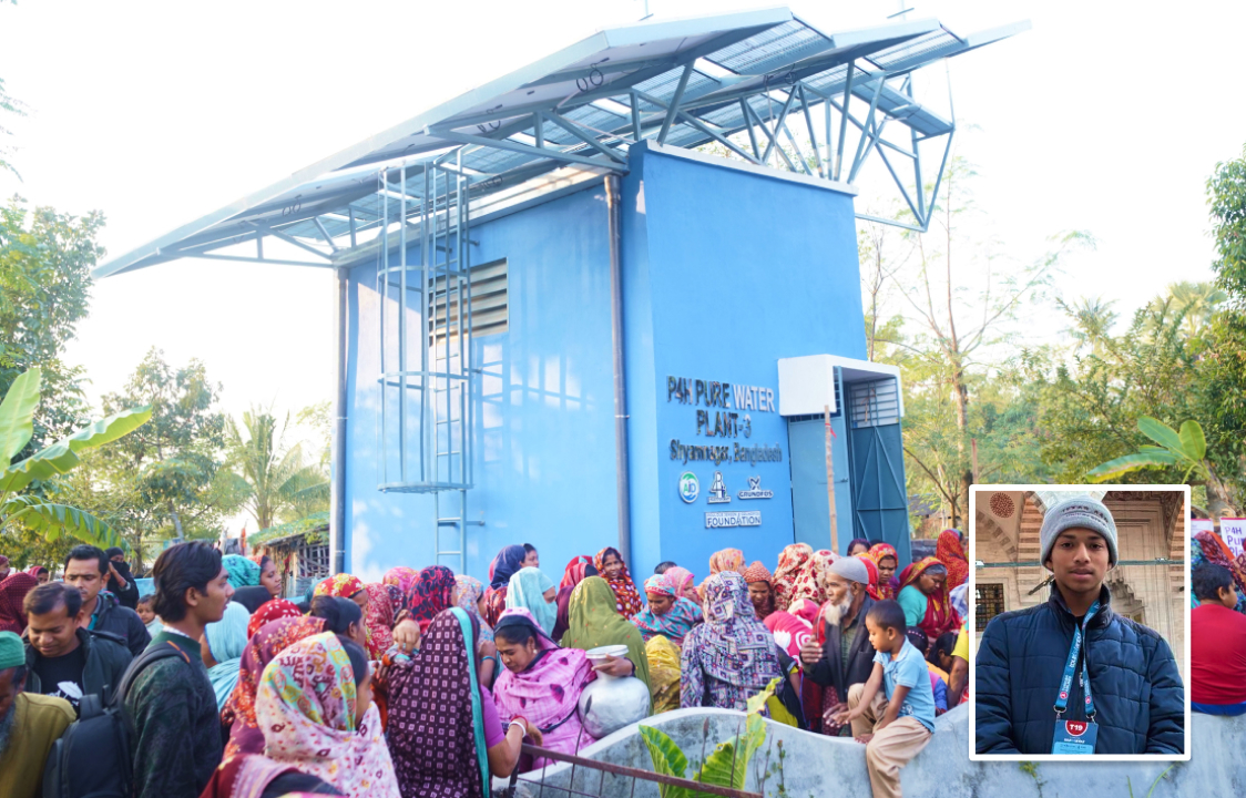 Help us to build a solar-operated RO Water Plant - Zahi Hossain & Friends