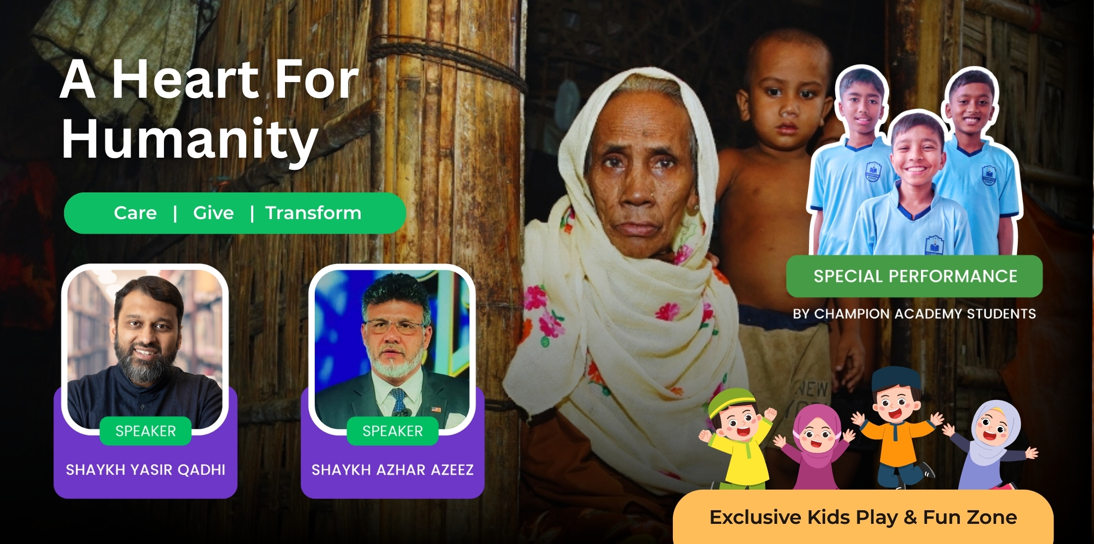 A Heart for Humanity with Shaykh Yasir Qadhi and Azhar Azeez